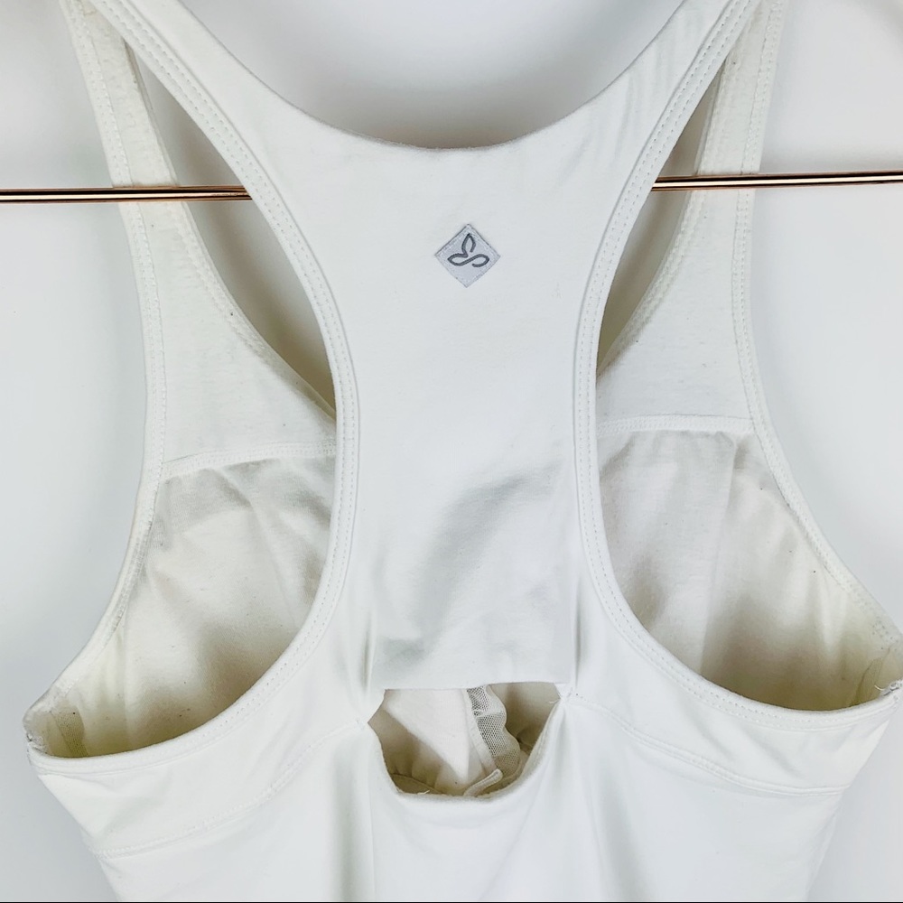 PrAna Women’s Sabin‎ T-Back Top White - Picture 7 of 12